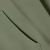 Sudadera con capucha de corte holgado – Verde lavado