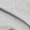 Sudadera con capucha de corte recto y mangas raglán – Gris jaspeado Sudadera con capucha de corte recto y mangas raglán – Gris jaspeado