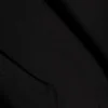 Sudadera con capucha de felpa de algodón de corte recto – Negro Sudadera con capucha de felpa de algodón de corte recto – Negro