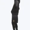 Sudadera con capucha de fútbol de corte holgado Toffs – Negro oscuro Sudadera con capucha de fútbol de corte holgado Toffs – Negro oscuro