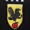 Sudadera con capucha de fútbol de corte holgado Toffs – Negro oscuro Sudadera con capucha de fútbol de corte holgado Toffs – Negro oscuro