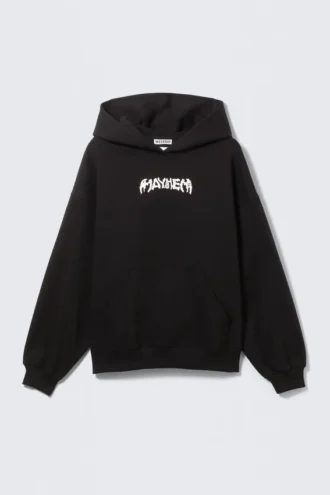 Sudadera con capucha de Lady Gaga – Negro mate