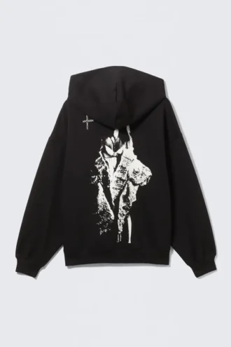 Sudadera con capucha de Lady Gaga – Negro mate