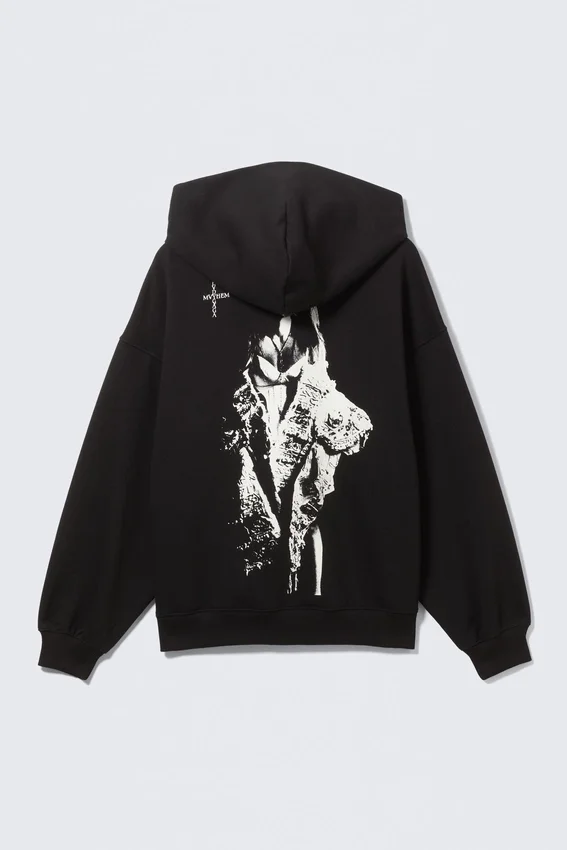 Sudadera con capucha de Lady Gaga – Negro mate Sudadera con capucha de Lady Gaga – Negro mate