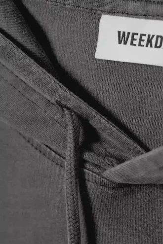 Sudadera con capucha de manga larga Zac – Gris oscuro