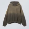 Sudadera con capucha de peso grueso – Gris oscuro Sudadera con capucha de peso grueso – Gris oscuro