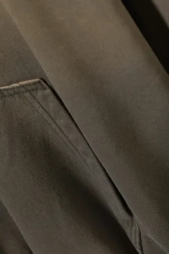 Sudadera con capucha de peso grueso – Gris oscuro
