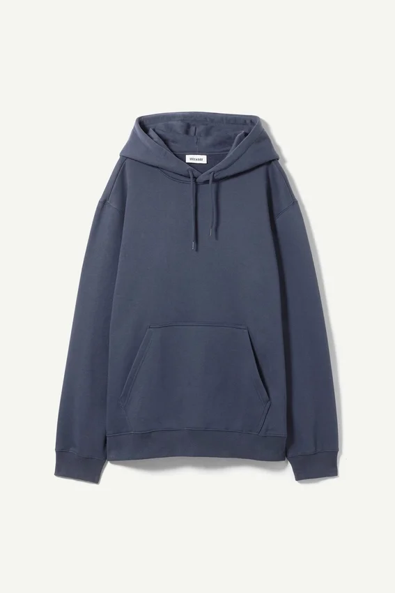 Sudadera con capucha de peso medio estándar – Azul 90S Sudadera con capucha de peso medio estándar – Azul 90S