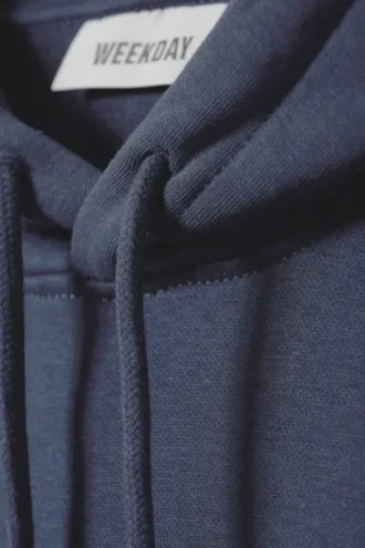 Sudadera con capucha de peso medio estándar – Azul 90S