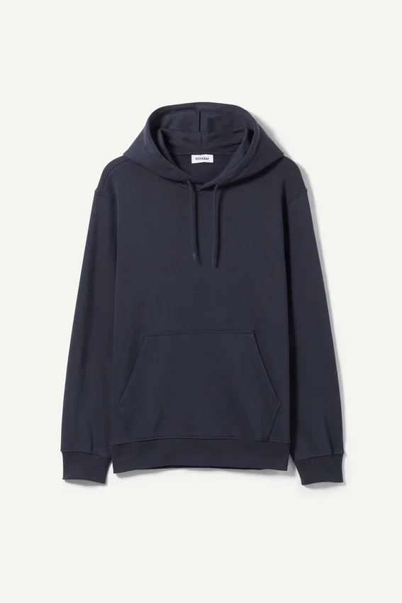 Sudadera con capucha de peso medio estándar – Azul marino Sudadera con capucha de peso medio estándar – Azul marino