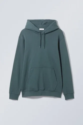 Sudadera con capucha de peso medio estándar – Azul oscuro