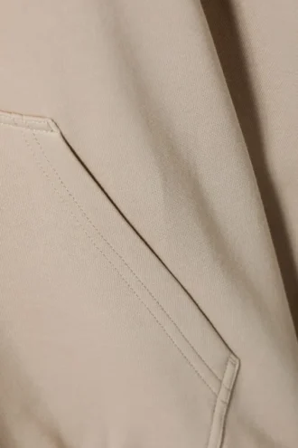 Sudadera con capucha de peso medio estándar – Beige