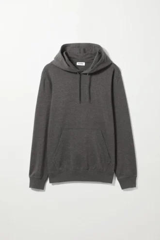 Sudadera con capucha de peso medio estándar – Gris oscuro
