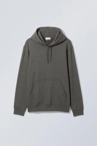 Sudadera con capucha de peso medio estándar – Gris oscuro