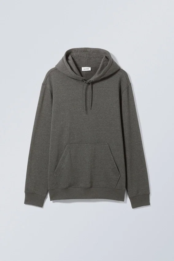 Sudadera con capucha de peso medio estándar – Gris oscuro Sudadera con capucha de peso medio estándar – Gris oscuro