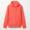 Sudadera con capucha de peso medio estándar – Rojo coral Sudadera con capucha de peso medio estándar – Rojo coral