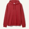Sudadera con capucha de peso medio estándar – Rojo sangre Sudadera con capucha de peso medio estándar – Rojo sangre