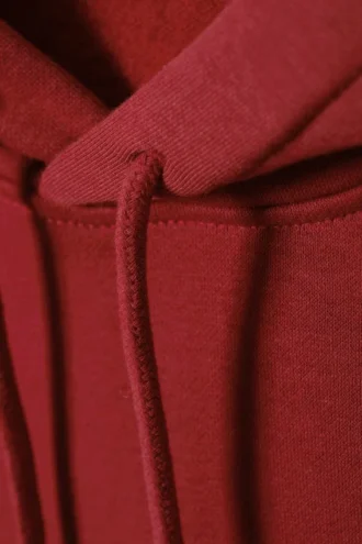 Sudadera con capucha de peso medio estándar – Rojo sangre
