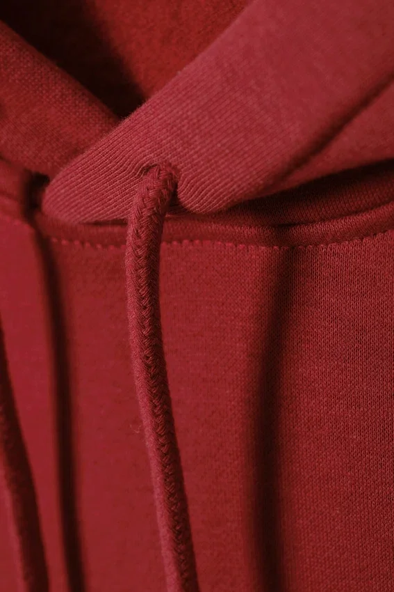 Sudadera con capucha de peso medio estándar – Rojo sangre Sudadera con capucha de peso medio estándar – Rojo sangre