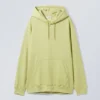 Sudadera con capucha de peso medio estándar – Verde amarillento claro Sudadera con capucha de peso medio estándar – Verde amarillento claro