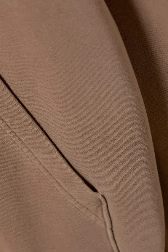 Sudadera con capucha Essence Standard – Beige oscuro lavado Sudadera con capucha Essence Standard – Beige oscuro lavado