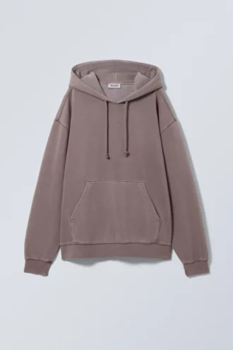 Sudadera con capucha Essence Standard – Washed Dark Mole