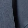 Sudadera con capucha holgada de algodón grueso – Azul oscuro lavado Sudadera con capucha holgada de algodón grueso – Azul oscuro lavado