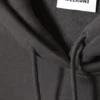 Sudadera con capucha holgada y gruesa – negro mate Sudadera con capucha holgada y gruesa – negro mate