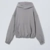Sudadera con capucha Nolan Boxy – Gris polvoriento Sudadera con capucha Nolan Boxy – Gris polvoriento