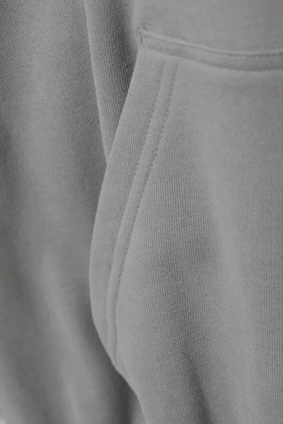 Sudadera con capucha Nolan Boxy – Gris polvoriento Sudadera con capucha Nolan Boxy – Gris polvoriento
