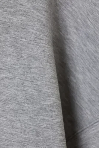 Sudadera con capucha oversize de estilo scuba – Gris jaspeado