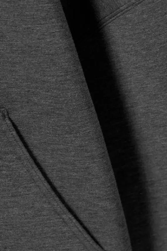 Sudadera con capucha oversize de estilo scuba – Gris oscuro jaspeado Sudadera con capucha oversize de estilo scuba – Gris oscuro jaspeado