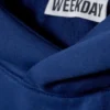 Sudadera con capucha oversize de felpa de algodón grueso – Azul oscuro Sudadera con capucha oversize de felpa de algodón grueso – Azul oscuro