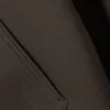 Sudadera con capucha oversize de neopreno – Marrón oscuro Sudadera con capucha oversize de neopreno – Marrón oscuro