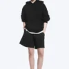Sudadera con capucha oversize de peso grueso – Negro Sudadera con capucha oversize de peso grueso – Negro