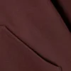 Sudadera con capucha oversize de tejido grueso – Rojo oscuro Sudadera con capucha oversize de tejido grueso – Rojo oscuro