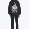 Sudadera con capucha oversize estampada de Yungblud – Negro apagado Sudadera con capucha oversize estampada de Yungblud – Negro apagado