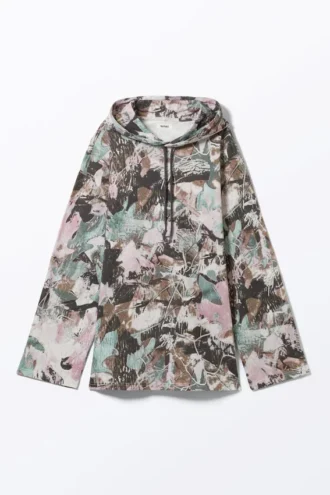 Sudadera con capucha oversize – Muted Wild