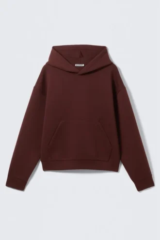 Sudadera con capucha Simon Scuba – Burdeos