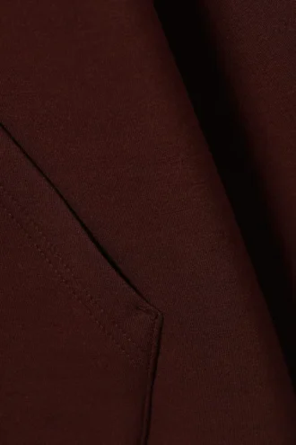 Sudadera con capucha Simon Scuba – Burdeos