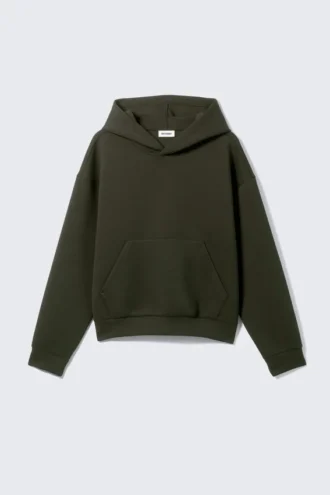 Sudadera con capucha Simon Scuba – Verde caqui oscuro