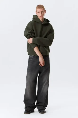 Sudadera con capucha Simon Scuba – Verde oscuro