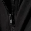Sudadera con capucha y cremallera ajustada Liah – Negro