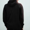 Sudadera con capucha y cremallera bordada Mechatok – Negro Sudadera con capucha y cremallera bordada Mechatok – Negro
