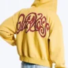 Sudadera con capucha y cremallera con estampados – Amarillo – Onda roja Sudadera con capucha y cremallera con estampados – Amarillo – Onda roja
