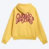 Sudadera con capucha y cremallera con estampados – Amarillo – Onda roja Sudadera con capucha y cremallera con estampados – Amarillo – Onda roja