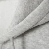 Sudadera con capucha y cremallera corta – Gris claro lavado Sudadera con capucha y cremallera corta – Gris claro lavado