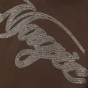 Sudadera con capucha y cremallera corta – Marrón oscuro – Magic Sudadera con capucha y cremallera corta – Marrón oscuro – Magic