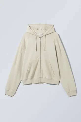 Sudadera con capucha y cremallera Craig – Light Mole Sudadera con capucha y cremallera Craig – Light Mole