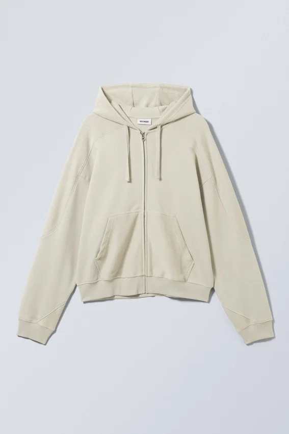 Sudadera con capucha y cremallera Craig – Light Mole Sudadera con capucha y cremallera Craig – Light Mole